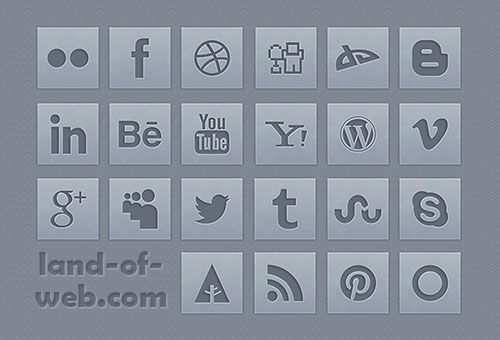 26-Grey-Social-Media-Icons