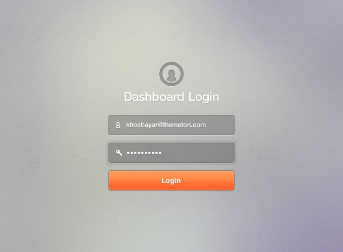 20 Great Looking Free Login Form Psds For Designers