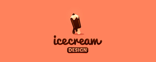 Ice-cream Design Logo