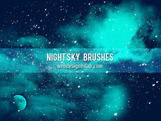 Night Sky Free Brushes