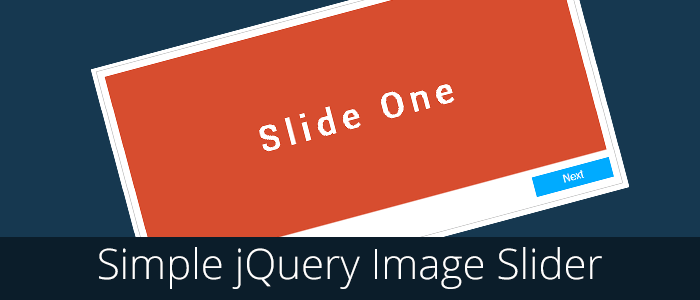 simple jquery image slider