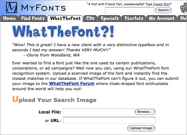 what the font