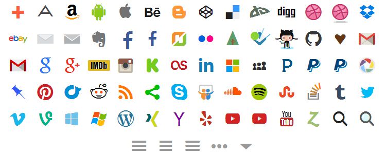 Socialicious – A Social Media Icon Library