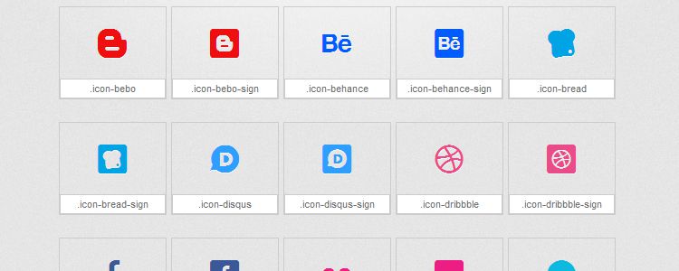 Mono Social – An Icon Font Based on the Mono Social Icon Set