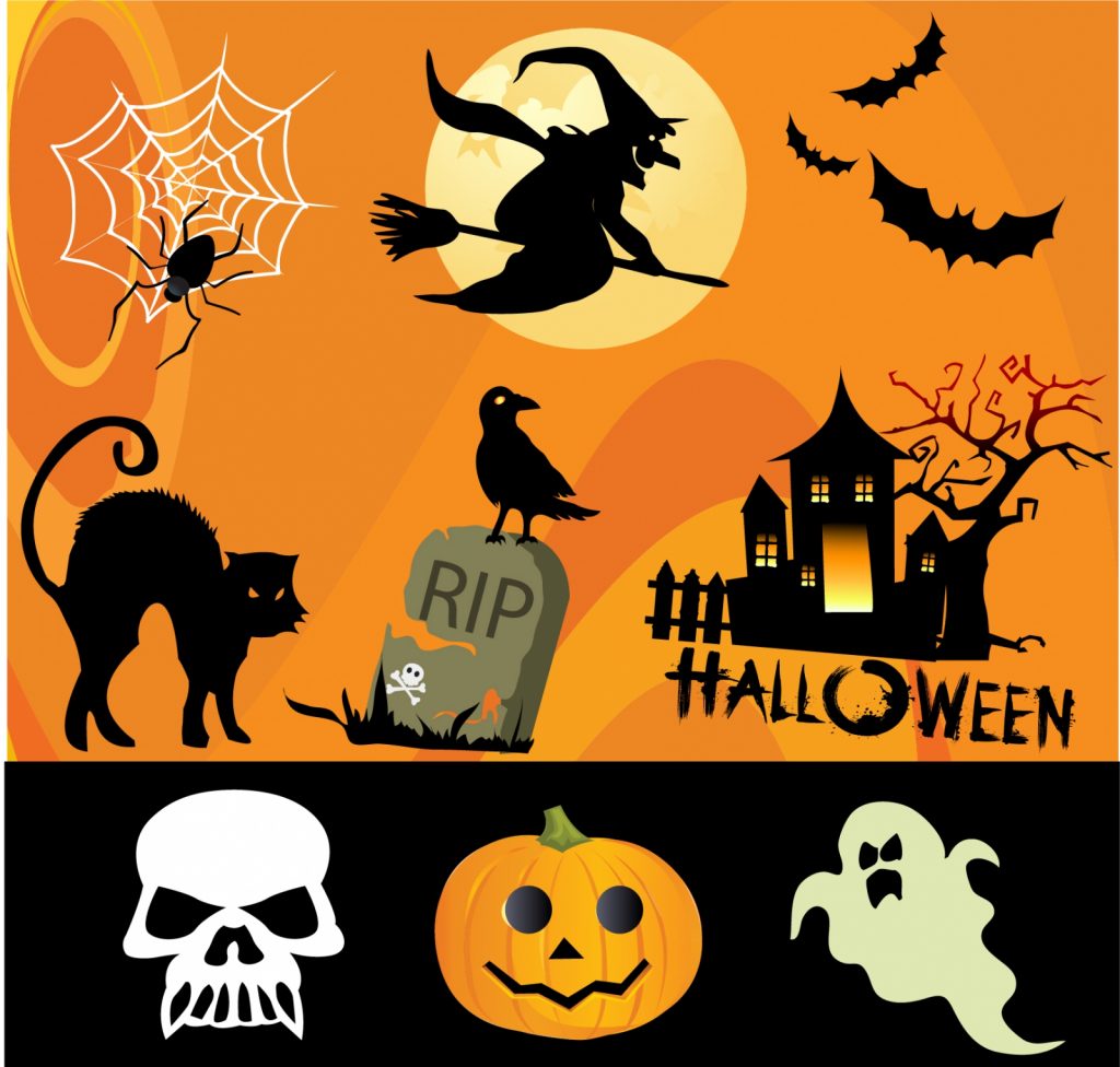 Halloween_design_elements