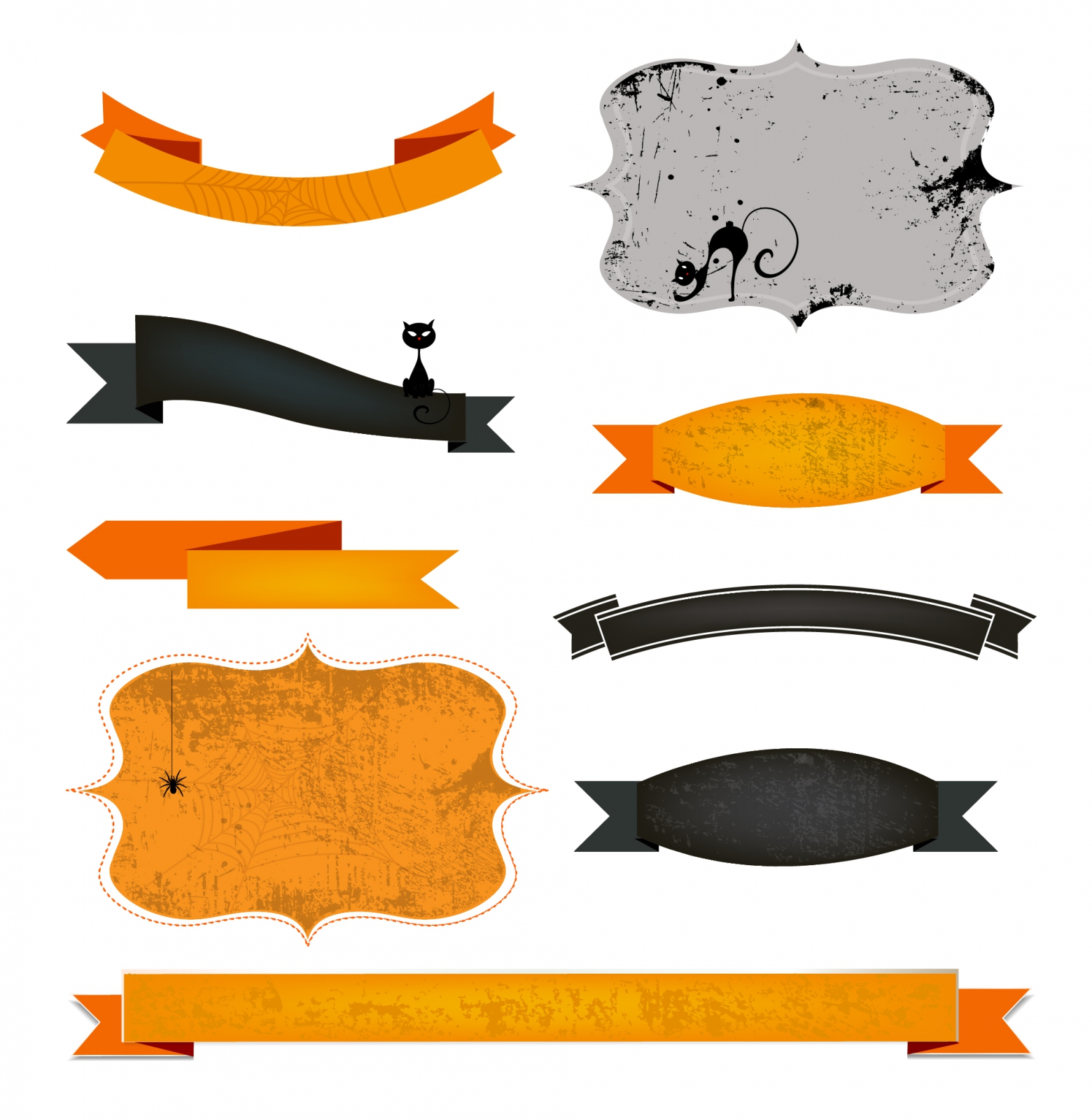 Halloween_frames_and_banners