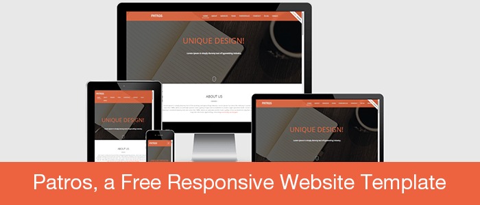 Patros a Free HTML5-CSS3 Responsive Website Template-thumb