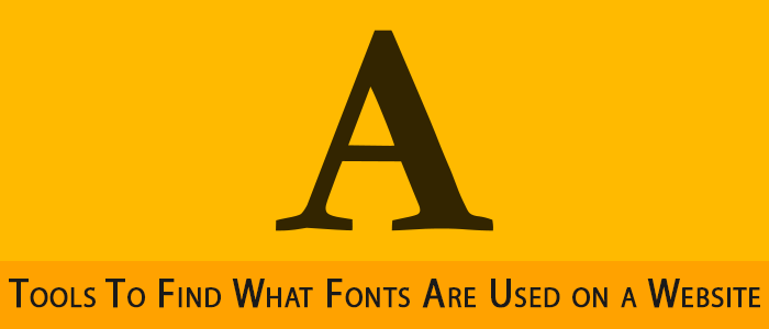 Find that Font - WhatFontIs - Chrome Extension 
