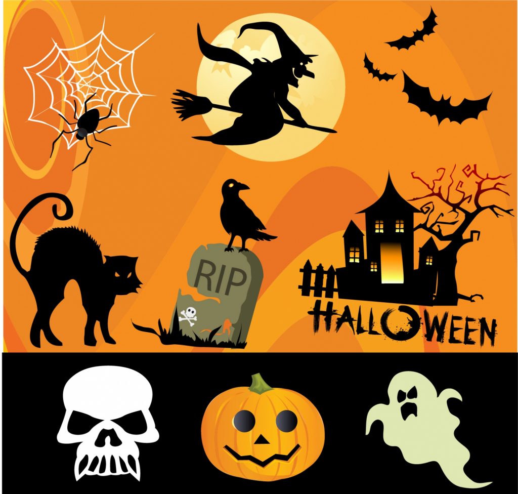 Download 20 Free Halloween Vector Graphics to Create Scary and Spooky Designs