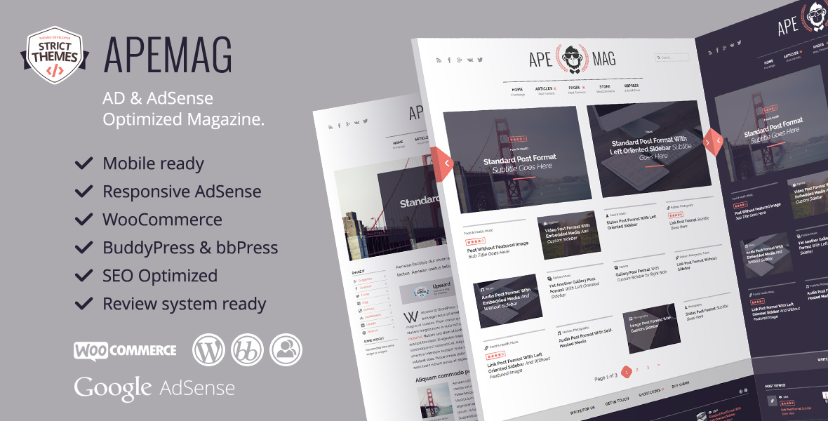 WordPress Theme Magazine with Review System