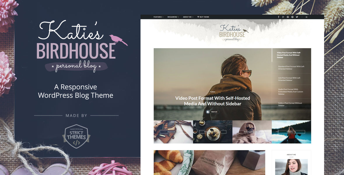 Responsive WordPress Blog Theme