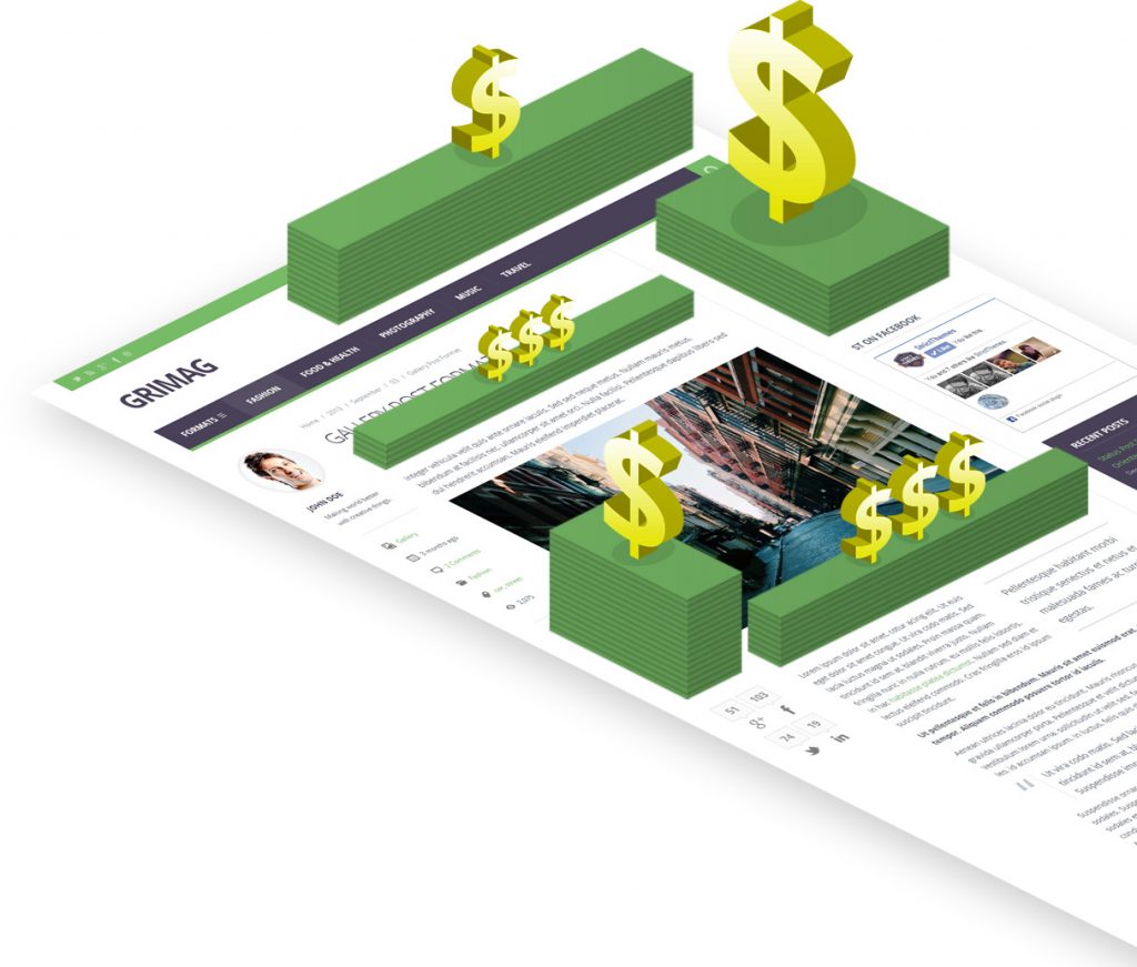 Grimag Ad Optimized Magazine Wordpress Theme