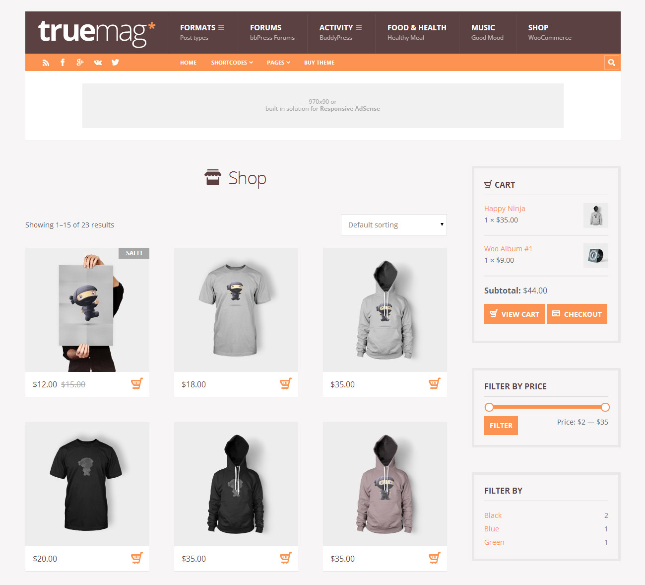 Woocommerce WordPress Theme