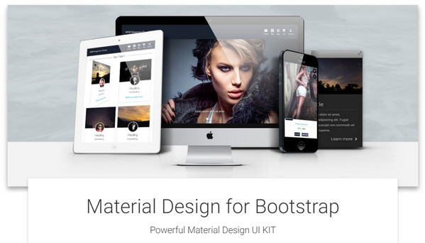 Material Design for Bootstrap 