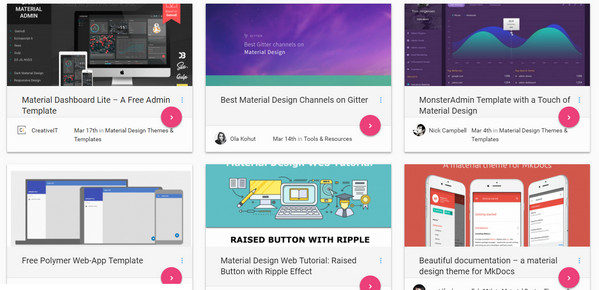 Material Design Blog