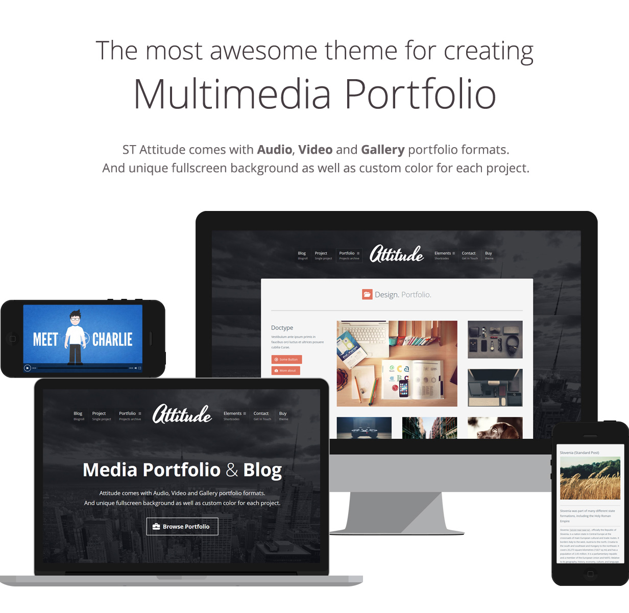 Portfolio WordPress Theme