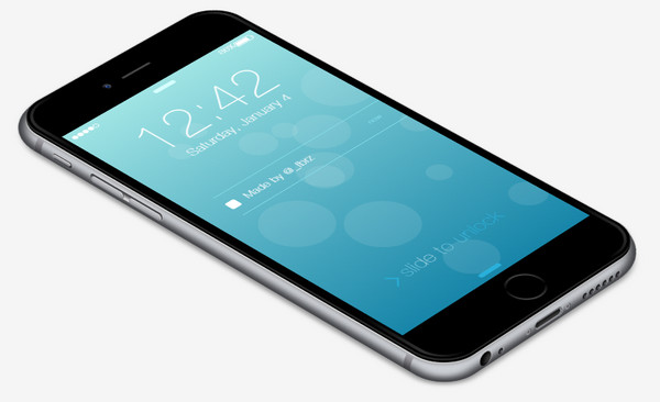 CSS Only iPhone 6 by Fabrizio Bianchi