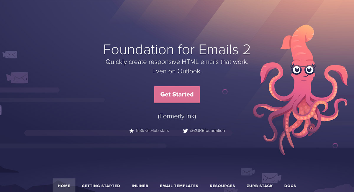 Foundation for emails