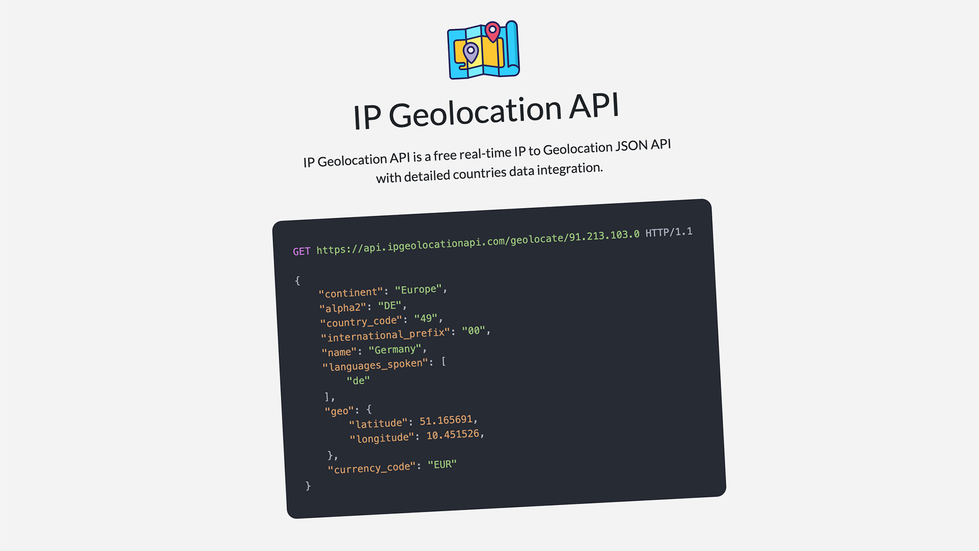 Get location data for your website with open source api
