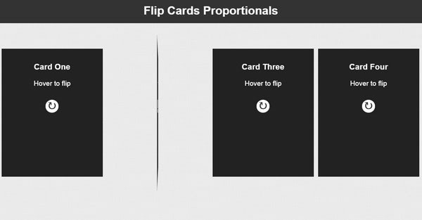 Flip Cards Proporcionales y Responsive con CSS3 by Josetxu